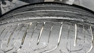 Used 2017 Honda City [2017-2020] ZX CVT Petrol Automatic tyres LEFT FRONT TYRE TREAD VIEW
