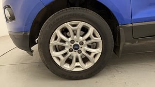 Used 2015 Ford EcoSport Titanium 1.5L Ti-VCT AT Petrol Automatic tyres LEFT FRONT TYRE RIM VIEW
