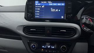 Used 2021 Hyundai Grand i10 Nios Sportz AMT 1.2 CRDI Diesel Automatic interior MUSIC SYSTEM & AC CONTROL VIEW