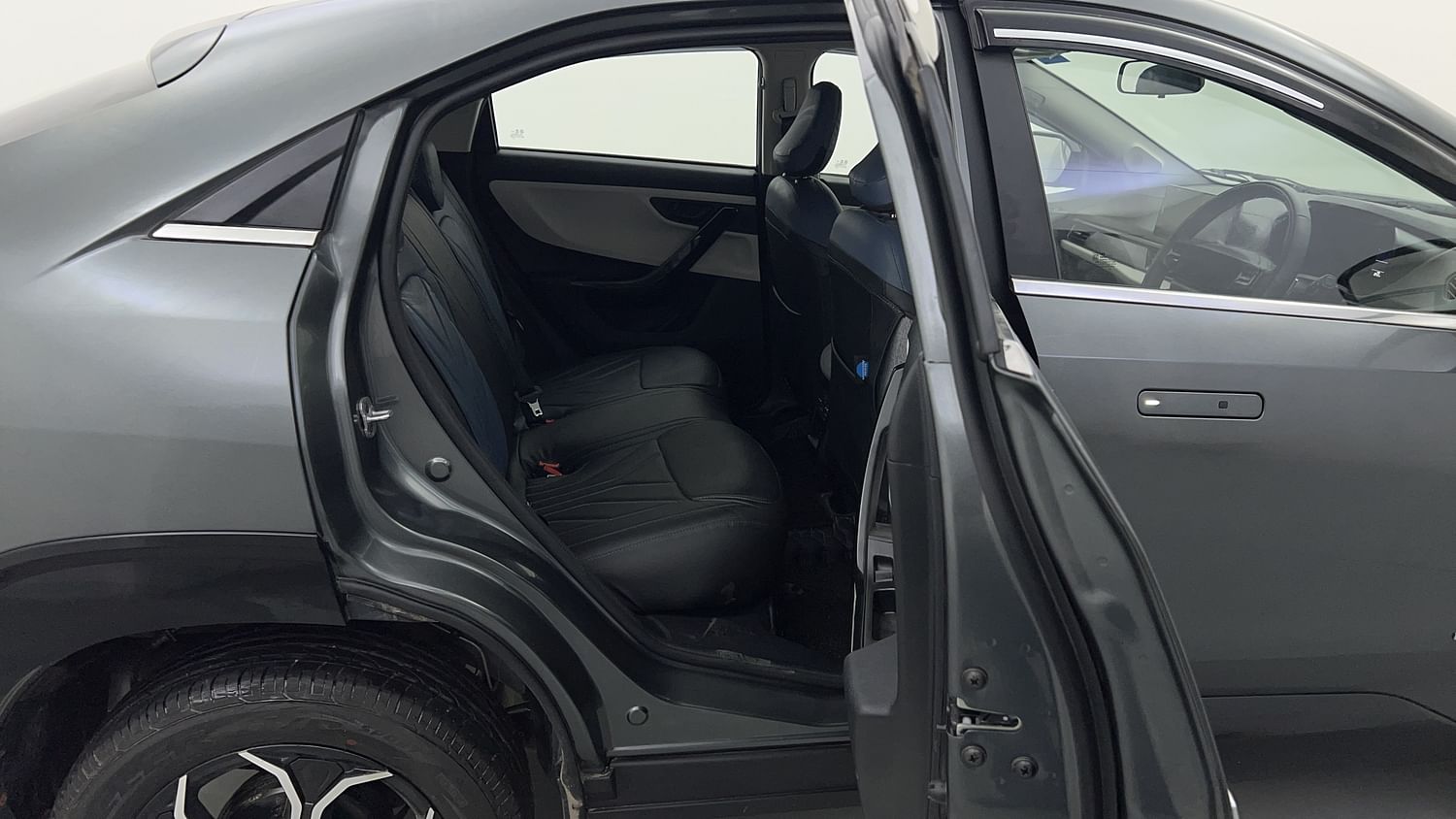 New Tata Curvv interior RIGHT SIDE REAR DOOR CABIN VIEW