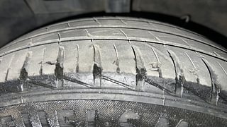 Used 2021 Hyundai Grand i10 Nios Sportz AMT 1.2 CRDI Diesel Automatic tyres LEFT FRONT TYRE TREAD VIEW