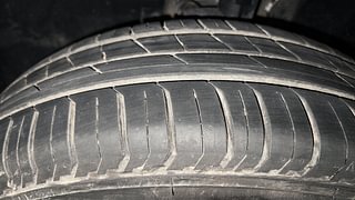 Used 2023 Tata Punch Adventure AMT Petrol Automatic tyres LEFT FRONT TYRE TREAD VIEW