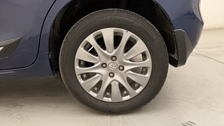 Used 2018 Maruti Suzuki Baleno [2015-2019] Alpha Petrol Petrol Manual tyres LEFT REAR TYRE RIM VIEW
