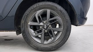 Used 2021 Hyundai Grand i10 Nios Sportz AMT 1.2 CRDI Diesel Automatic tyres LEFT REAR TYRE RIM VIEW
