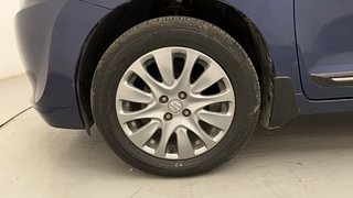 Used 2018 Maruti Suzuki Baleno [2015-2019] Alpha Petrol Petrol Manual tyres LEFT FRONT TYRE RIM VIEW