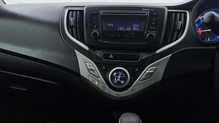 Used 2017 Maruti Suzuki Baleno [2015-2019] Zeta AT Petrol Petrol Automatic interior MUSIC SYSTEM & AC CONTROL VIEW