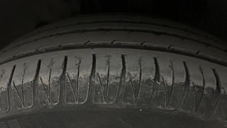 Used 2021 Tata Tigor Revotron XZ+ Petrol Manual tyres LEFT FRONT TYRE TREAD VIEW