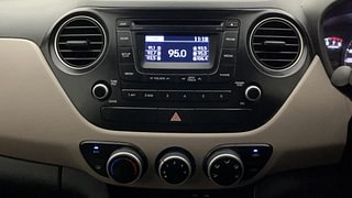 Used 2015 Hyundai Grand i10 Sportz 1.2 Kappa VTVT Petrol Manual interior MUSIC SYSTEM & AC CONTROL VIEW