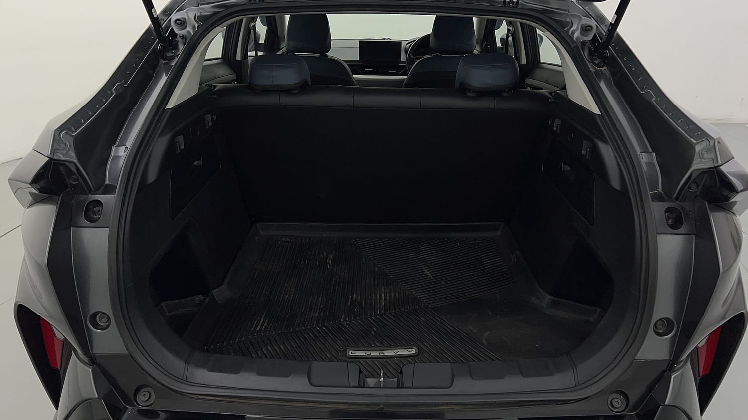 New Tata Curvv interior DICKY INSIDE VIEW