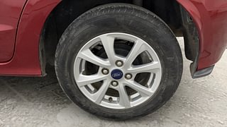 Used 2019 Ford Figo [2019-2021] Titanium Petrol Petrol Manual tyres LEFT REAR TYRE RIM VIEW