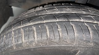 Used 2021 Renault Kwid 1.0 RXL AMT Petrol Automatic tyres LEFT FRONT TYRE TREAD VIEW