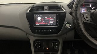 Used 2021 Tata Tigor Revotron XZ+ Petrol Manual interior MUSIC SYSTEM & AC CONTROL VIEW