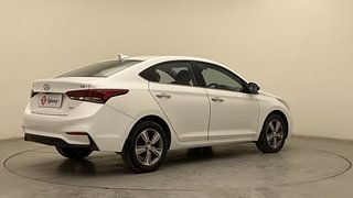 Used 2018 Hyundai Verna [2017-2020] 1.6 VTVT SX (O) Petrol Manual exterior RIGHT REAR CORNER VIEW