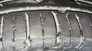 Used 2021 Renault Triber RXZ Petrol Manual tyres LEFT FRONT TYRE TREAD VIEW