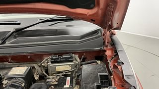 Used 2016 Mahindra KUV100 [2015-2017] K4 6 STR Petrol Manual engine ENGINE LEFT SIDE HINGE & APRON VIEW