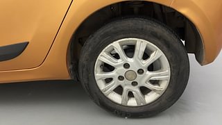 Used 2018 Tata Tiago [2016-2020] Revotron XZA AMT Petrol Automatic tyres LEFT REAR TYRE RIM VIEW