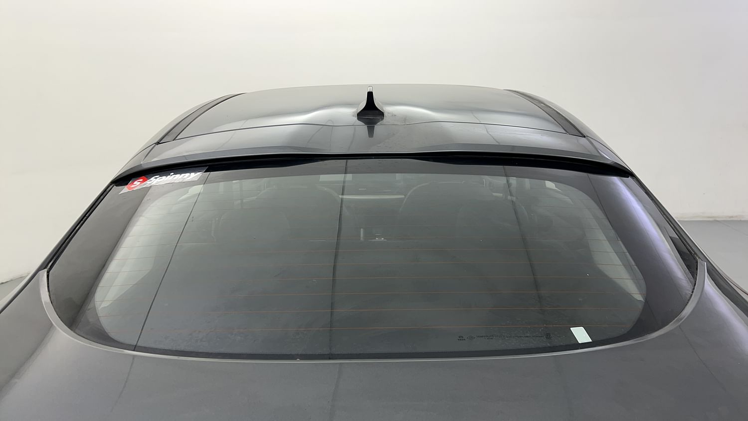 New Tata Curvv exterior BACK WINDSHIELD VIEW