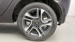 Used 2022 Tata Tiago Revotron XZ Plus Petrol Manual tyres LEFT REAR TYRE RIM VIEW