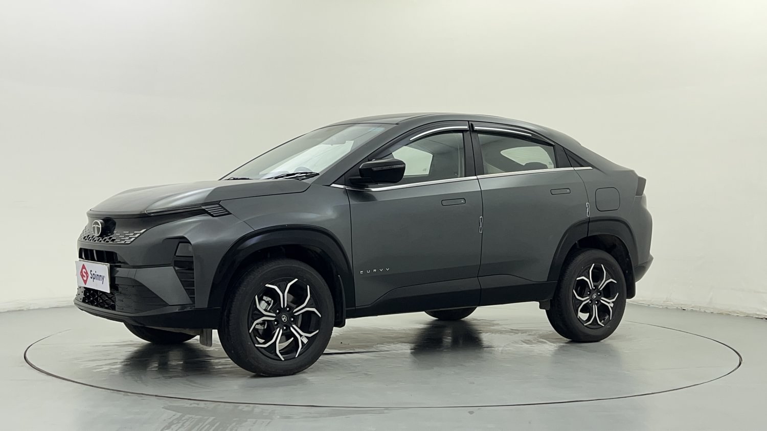 New Tata Curvv exterior LEFT FRONT CORNER VIEW