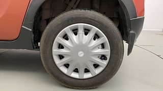 Used 2016 Mahindra KUV100 [2015-2017] K4 6 STR Petrol Manual tyres LEFT REAR TYRE RIM VIEW