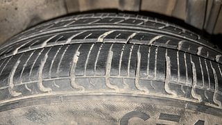 Used 2018 Tata Tiago [2016-2020] Revotron XZA AMT Petrol Automatic tyres LEFT REAR TYRE TREAD VIEW