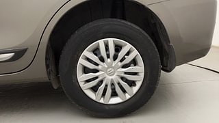 Used 2021 Maruti Suzuki Dzire VXI AMT Petrol Automatic tyres LEFT REAR TYRE RIM VIEW