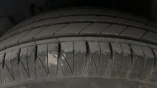 Used 2021 Tata Tigor Revotron XZ+ Petrol Manual tyres LEFT REAR TYRE TREAD VIEW