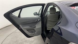 Used 2021 Tata Tigor Revotron XZ+ Petrol Manual interior LEFT REAR DOOR OPEN VIEW