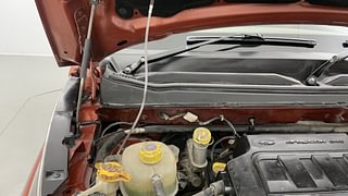 Used 2016 Mahindra KUV100 [2015-2017] K4 6 STR Petrol Manual engine ENGINE RIGHT SIDE HINGE & APRON VIEW
