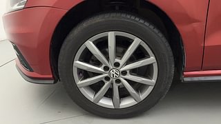 Used 2019 volkswagen Polo Highline Plus 1.0 MPI Petrol Manual tyres LEFT FRONT TYRE RIM VIEW