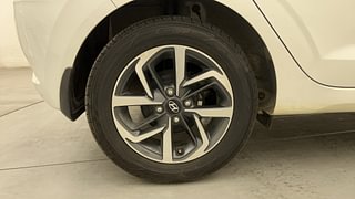 Used 2020 Hyundai Grand i10 Nios Asta 1.2 Kappa VTVT Petrol Manual tyres RIGHT REAR TYRE RIM VIEW
