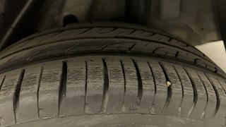 Used 2018 Hyundai Verna [2017-2020] 1.6 VTVT SX (O) Petrol Manual tyres LEFT REAR TYRE TREAD VIEW