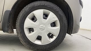 Used 2021 Maruti Suzuki Wagon R 1.0 [2019-2022] VXI Petrol Manual tyres RIGHT FRONT TYRE RIM VIEW