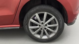 Used 2019 volkswagen Polo Highline Plus 1.0 MPI Petrol Manual tyres LEFT REAR TYRE RIM VIEW