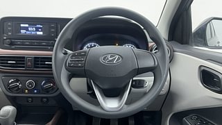 Used 2023 Hyundai Aura S 1.2 CNG Petrol Petrol+cng Manual interior STEERING VIEW