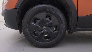 Used 2023 Tata Punch Adventure Rhythm Pack AMT Petrol Automatic tyres LEFT FRONT TYRE RIM VIEW