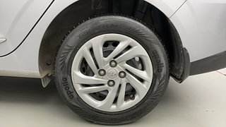 Used 2022 Hyundai Aura S 1.2 CNG Petrol Petrol+cng Manual tyres LEFT REAR TYRE RIM VIEW