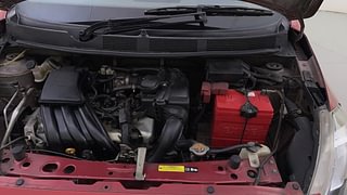 Used 2015 Datsun GO [2014-2019] T Petrol Manual engine ENGINE LEFT SIDE HINGE & APRON VIEW