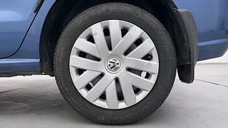 Used 2017 Volkswagen Ameo [2016-2020] Comfortline Plus 1.5 (D) Diesel Manual tyres LEFT REAR TYRE RIM VIEW