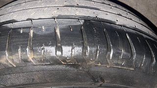 Used 2021 Hyundai Verna SX IVT Petrol Petrol Automatic tyres RIGHT REAR TYRE TREAD VIEW
