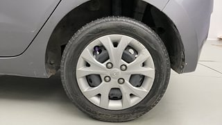 Used 2014 Hyundai Grand i10 Magna 1.2 Kappa VTVT Petrol Manual tyres LEFT REAR TYRE RIM VIEW