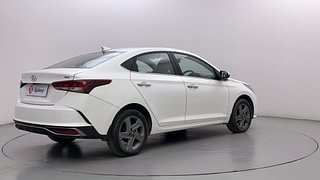Used 2021 Hyundai Verna SX IVT Petrol Petrol Automatic exterior RIGHT REAR CORNER VIEW