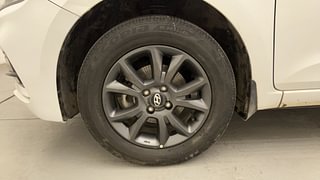 Used 2020 Hyundai Elite i20 [2018-2020] Sportz Plus 1.2 Petrol Manual tyres LEFT FRONT TYRE RIM VIEW
