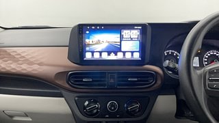 Used 2022 Hyundai Aura S 1.2 CNG Petrol Petrol+cng Manual interior MUSIC SYSTEM & AC CONTROL VIEW