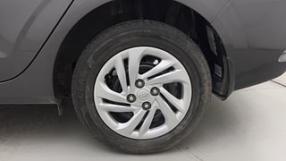 Used 2023 Hyundai Aura S 1.2 CNG Petrol Petrol+cng Manual tyres LEFT REAR TYRE RIM VIEW