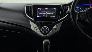 Used 2018 Maruti Suzuki Baleno [2015-2019] Alpha AT Petrol Petrol Automatic interior MUSIC SYSTEM & AC CONTROL VIEW