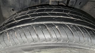 Used 2022 Renault Kiger RXT AMT Petrol Automatic tyres LEFT FRONT TYRE TREAD VIEW