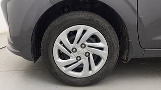 Used 2023 Hyundai Aura S 1.2 CNG Petrol Petrol+cng Manual tyres LEFT FRONT TYRE RIM VIEW