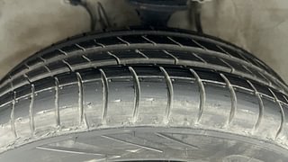 Used 2019 Maruti Suzuki Alto K10 [2014-2019] VXI AMT Petrol Automatic tyres LEFT FRONT TYRE TREAD VIEW