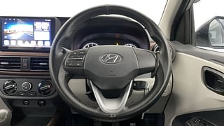 Used 2022 Hyundai Aura S 1.2 CNG Petrol Petrol+cng Manual interior STEERING VIEW